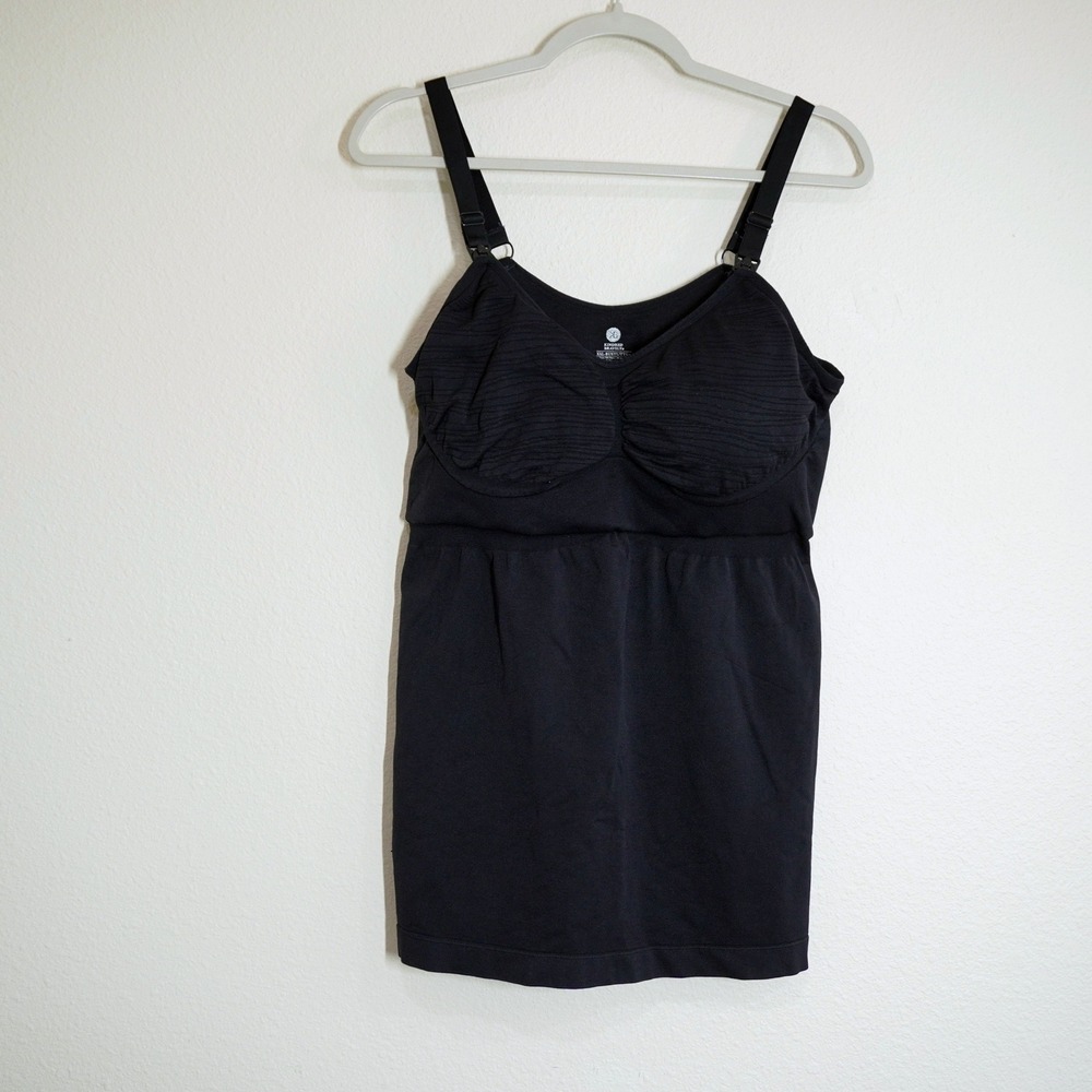 Kindred Bravely XXL-Busty Sublime Hands-Free Pumping & Nursing Tank Black